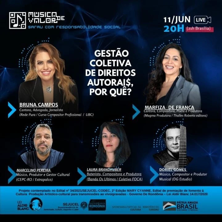 A Magma Produtora realizará nos dias 11 e 12 de Junho, às 20h de Rondônia, (22h Brasília) a 2ª (9)
