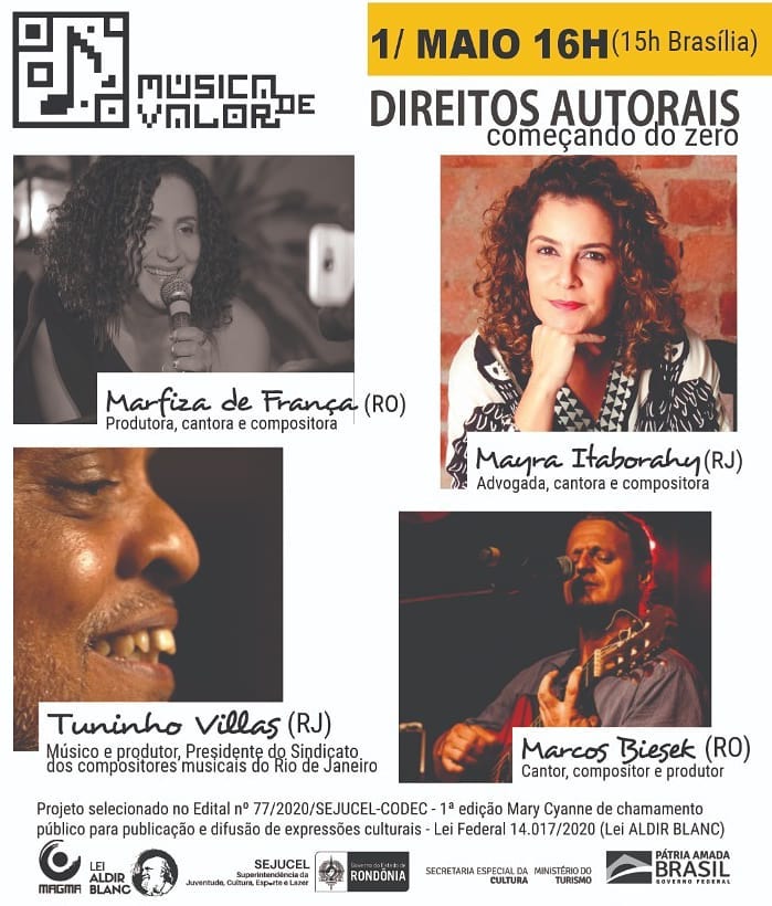 Projeto Música de Valor - Direitos Autorais Ed.01